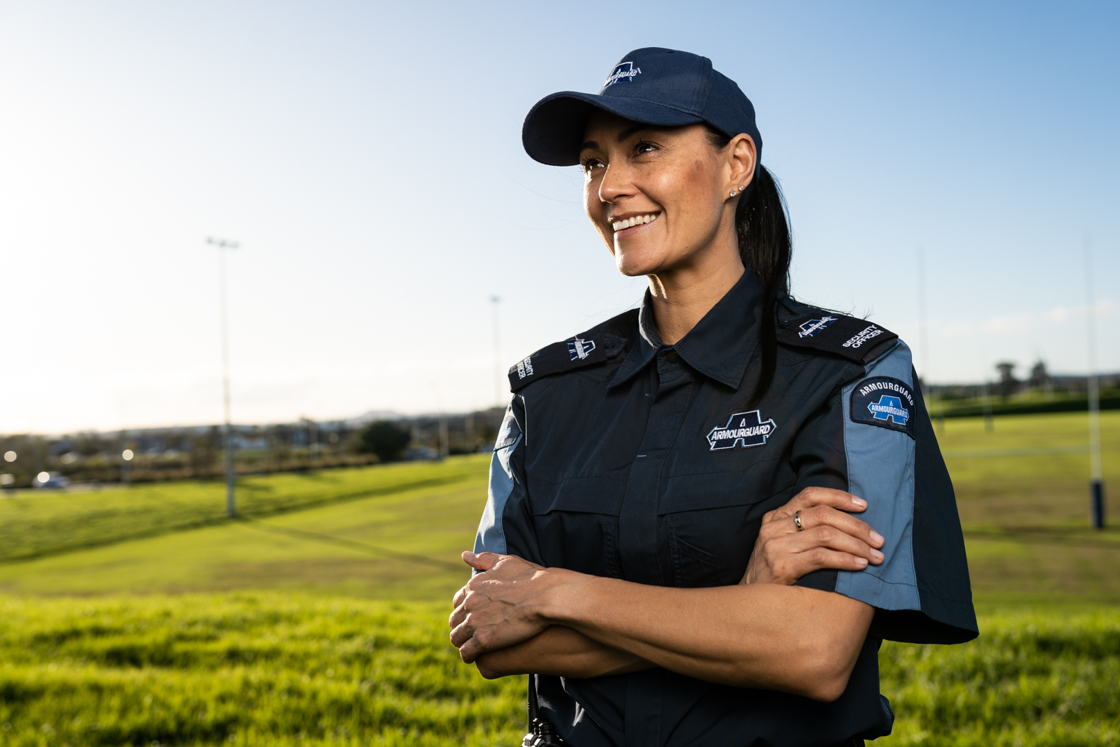 Armourguard security officer in Auckland